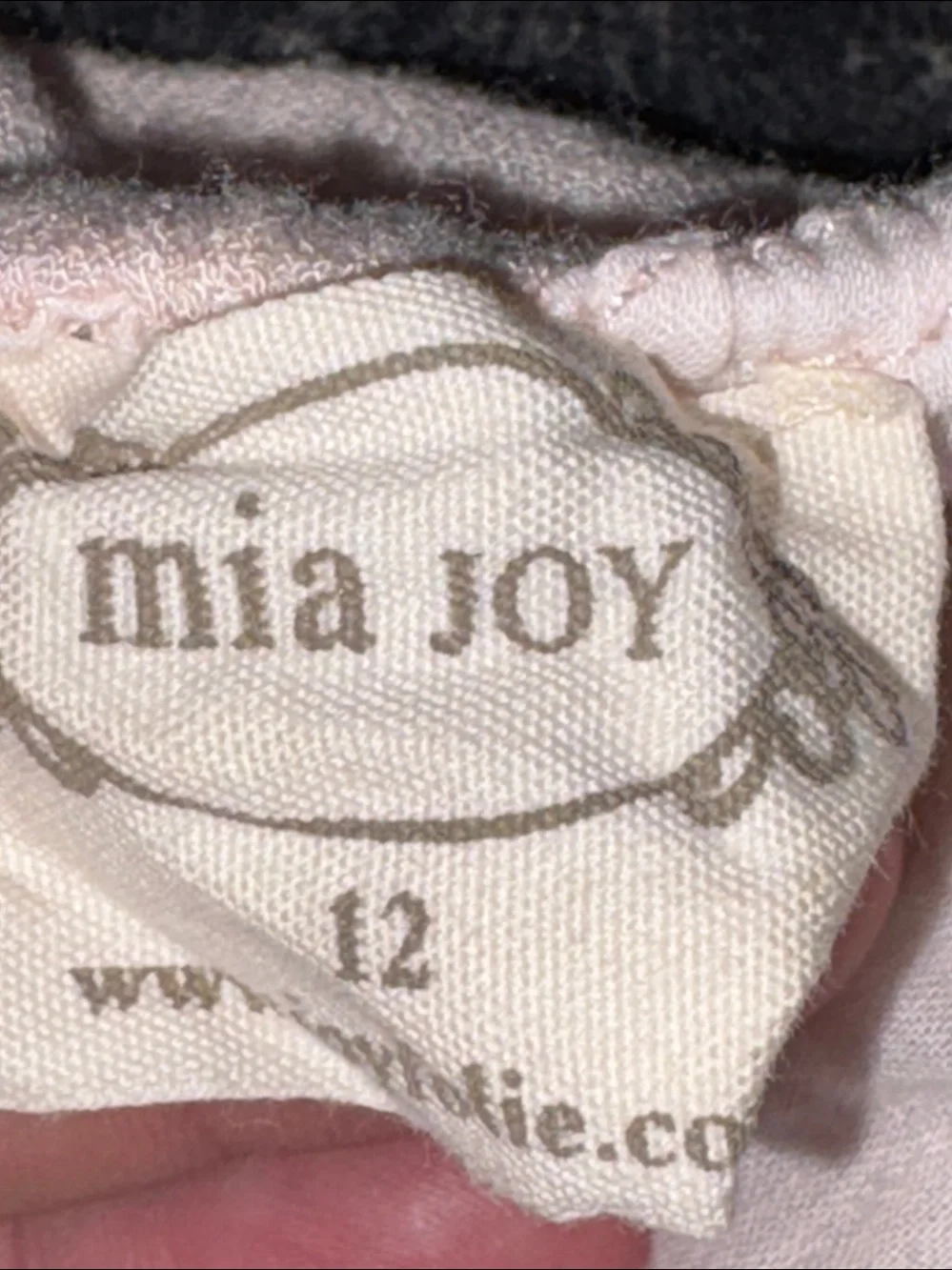 Joyfolie Mia Joy Catrin Boho Lace Tiered Maxi Chiffon Dress Blush sz 12 EUC